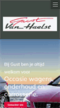 Mobile Screenshot of gustvanhaelst.be